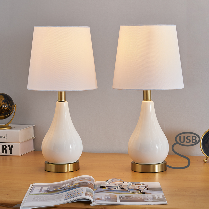 Frederick USB Table Lamp (Set of 2)